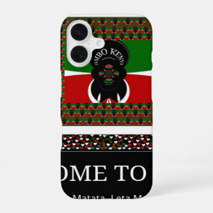 Welcome to Magical Kenya: Hakuna Matata iPhone 16 Case