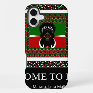 Welcome to Magical Kenya: Hakuna Matata iPhone Case