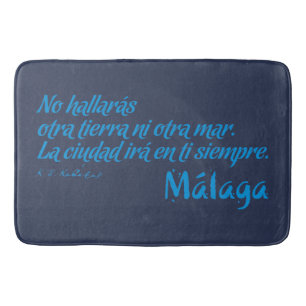 Welcome to Malaga 6: La ciudad irá en ti siempre Bath Mat