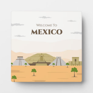 Welcome to Mexico Plaque