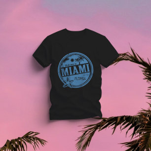 Welcome to Miami Florida – Vintage Retro Travel T-Shirt