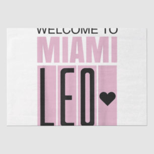 Welcome to Miami Leo 10 - GOAT Tissue Paper