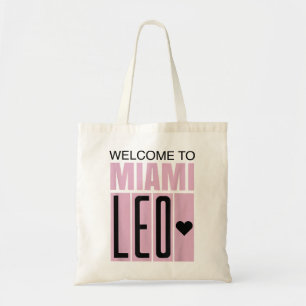 Welcome to Miami Leo 10 - GOAT  Tote Bag