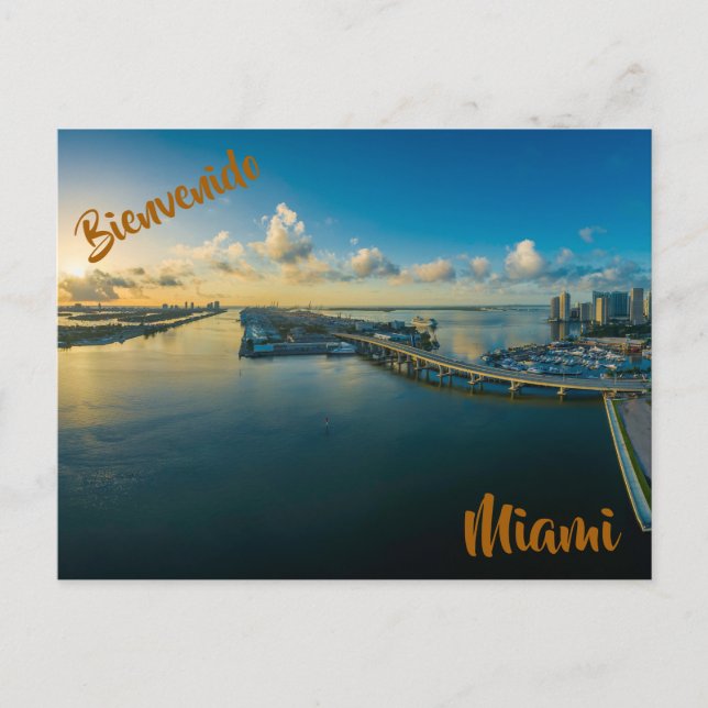 Welcome to Miami postcard (Front)