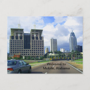 Welcome to Mobile, Alabama Postcard