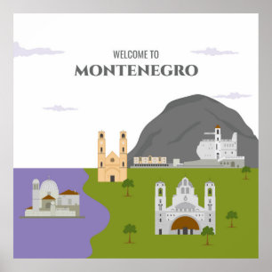 Welcome to Montenegro Poster