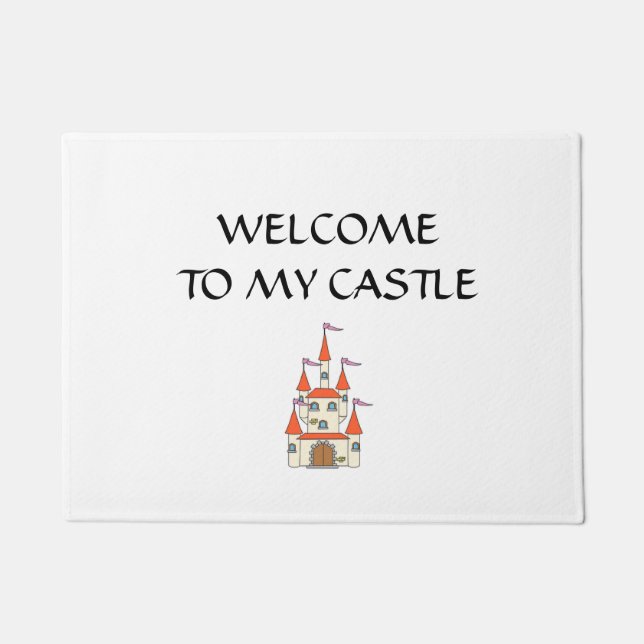 Welcome to My Castle Doormat (Front)