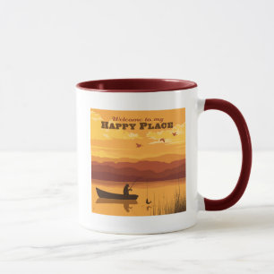 Welcome To My Happy Place Mug