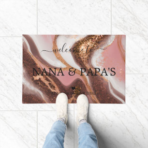 Welcome to Nana & Papa's House Doormat