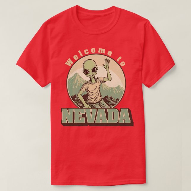 Welcome to Nevada  1 T-Shirt (Design Front)