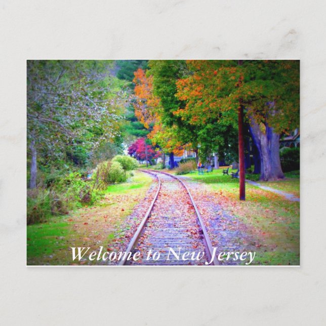 Welcome to New Jersey Postcard (Front)