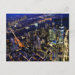 Welcome to New York postcard
