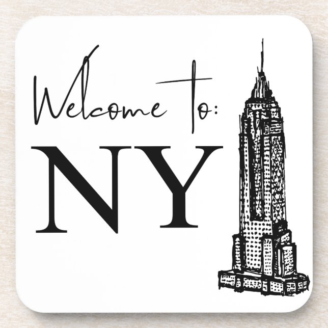 WELCOME TO NY COASTER (Front)