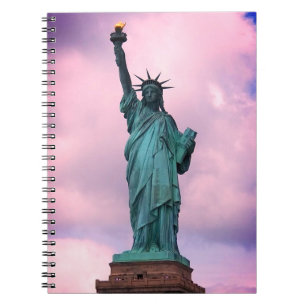 Welcome to NYC - Lady Liberty Statue New York Notebook