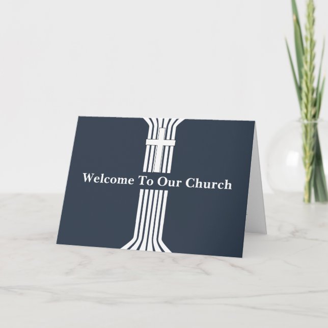 Welcome to our Church Connection Cards (Front)