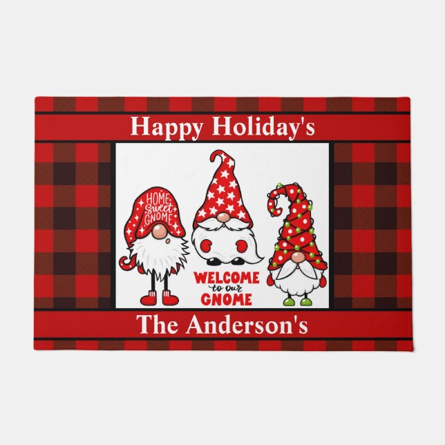 Welcome to Our Gnome Doormat (Front)