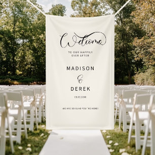 Welcome to our happily ever after! banner