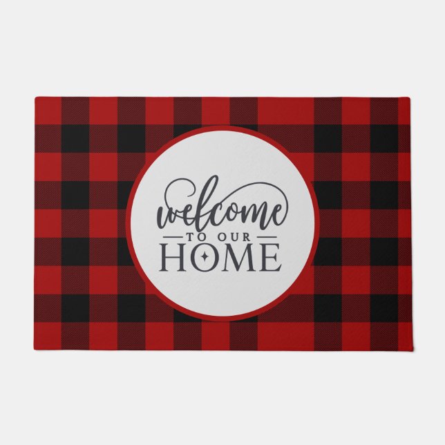Welcome To Our Home Doormat (Front)