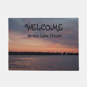 Welcome to our Lake House Doormat