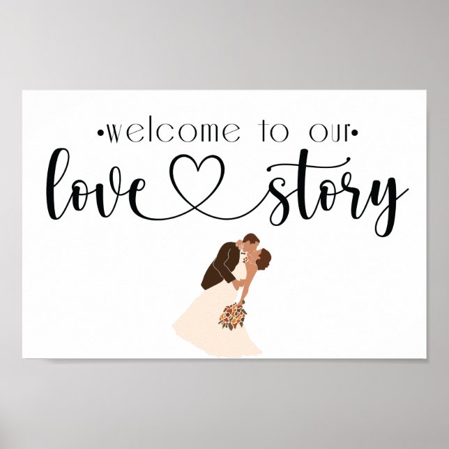 Welcome To Our Love Story Poster (Front)