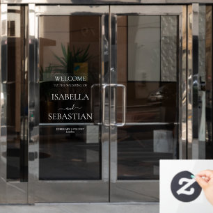 Welcome to Our Wedding Mirror Custom