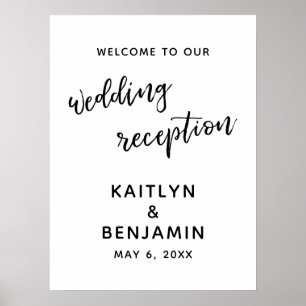 Welcome to Our Wedding Reception Sign