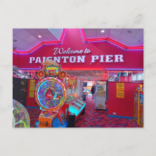 Welcome to Paignton Pier Postcard