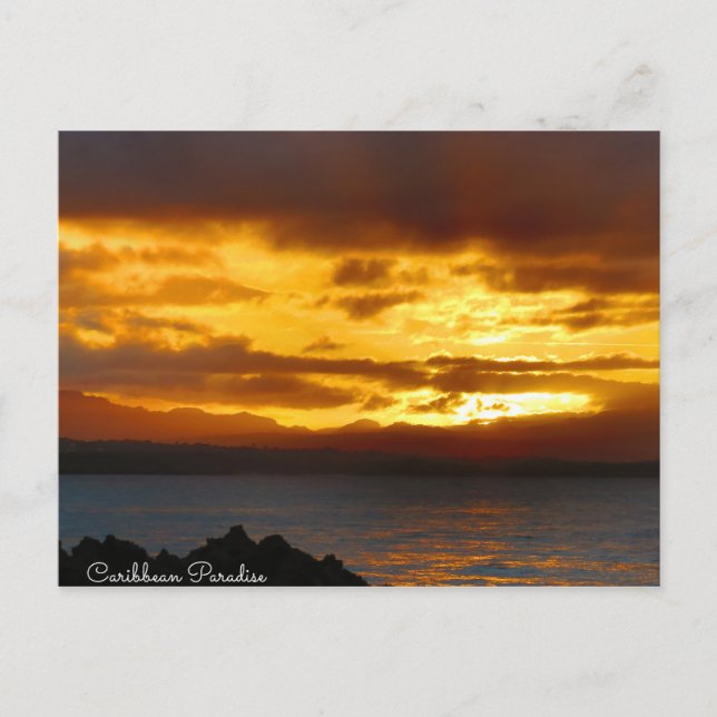 Welcome to Paradise Postcard (Front)