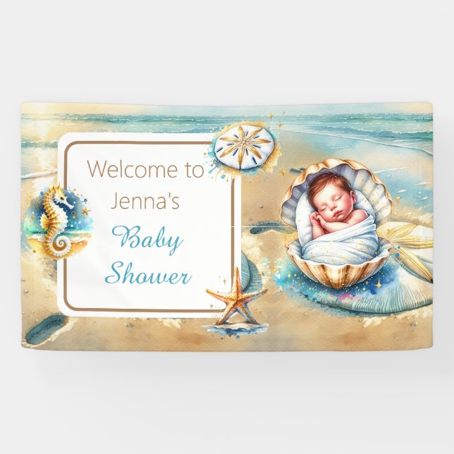 Welcome to Personalised Baby Shower Banner (Horizontal)
