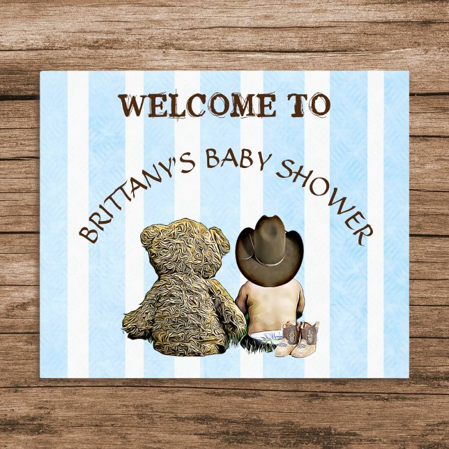 Welcome to Personalised Baby Shower Poster Banner (Creator Uploaded)