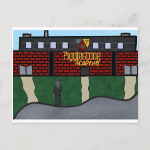 ' Welcome to Pigglestone Postcard