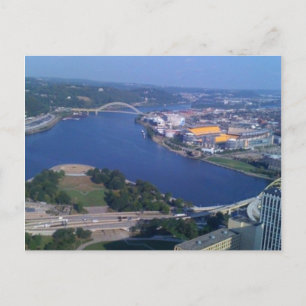 welcome to pittsburgh postcard