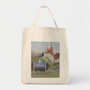 Welcome to Portland Maine Tote Bag