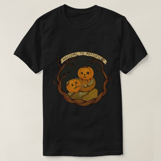 Welcome to Pottsfield, Over the Garden Wall T-Shirt (Design Front)