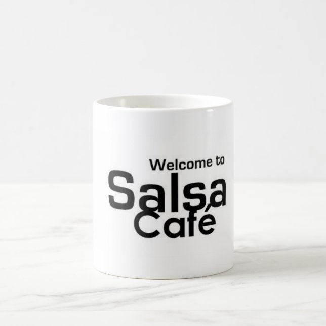 Welcome to Salsa Café Coffee Mug (Center)