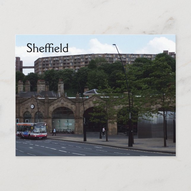 Welcome to Sheffield Postcard (Front)