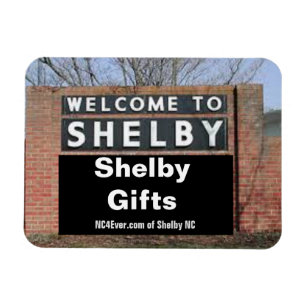 WELCOME TO SHELBY Shelby Gifts flexible magnet
