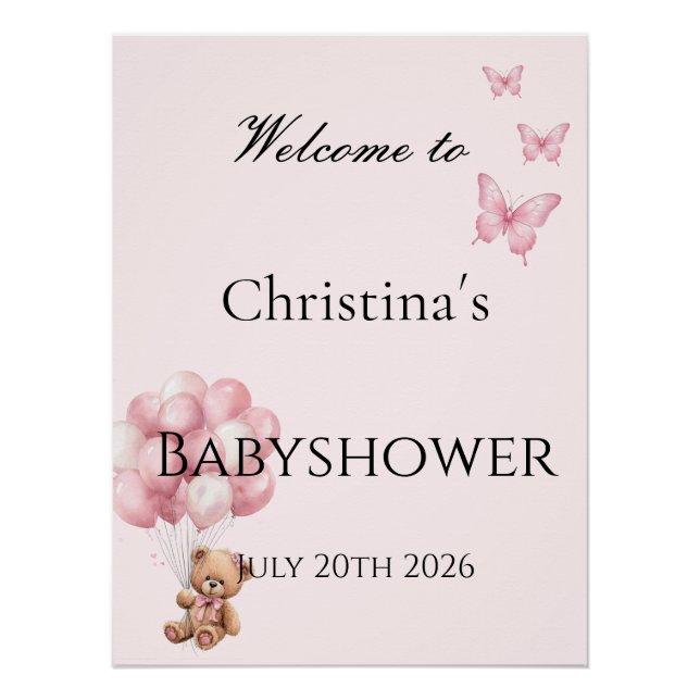 Welcome to sign (Front)