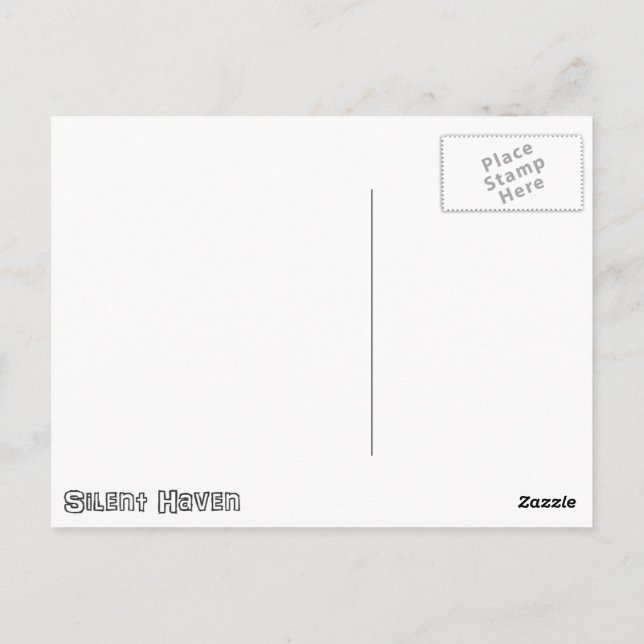 Welcome to Silent Hill Postcard (Back)