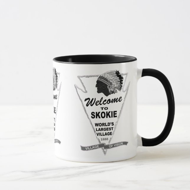 Welcome to Skokie, Illinois Mug (Right)