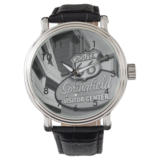 Welcome To Springfield Grayscale Watch (Front)