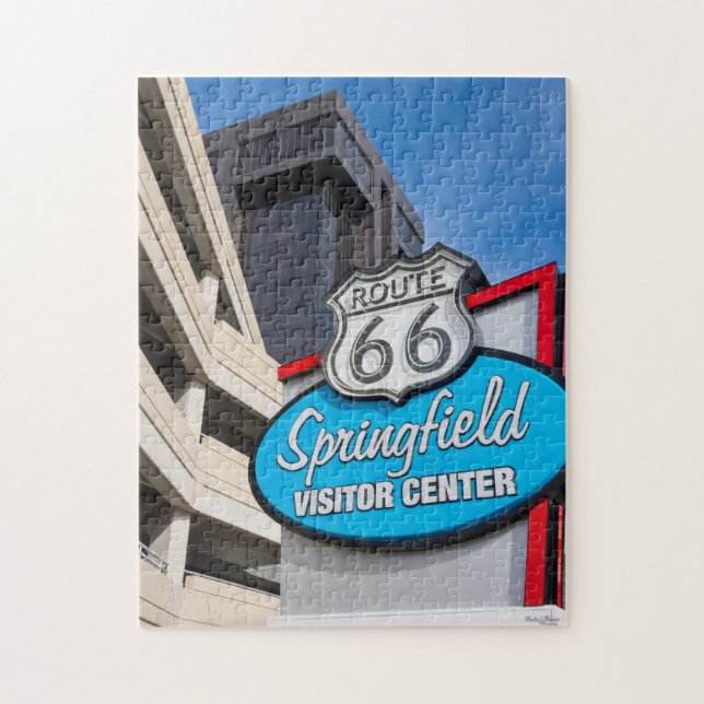 Welcome To Springfield Jigsaw Puzzle (Vertical)