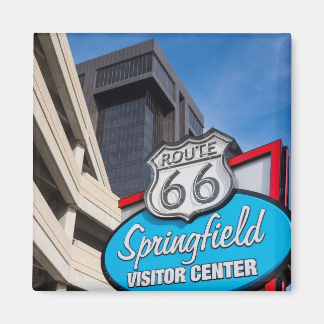 Welcome To Springfield Magnet (Front)