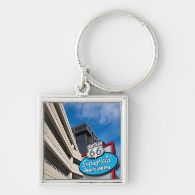 Welcome To Springfield MO Key Ring (Front)