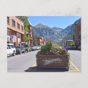 Welcome to Telluride, Colorado Postcard