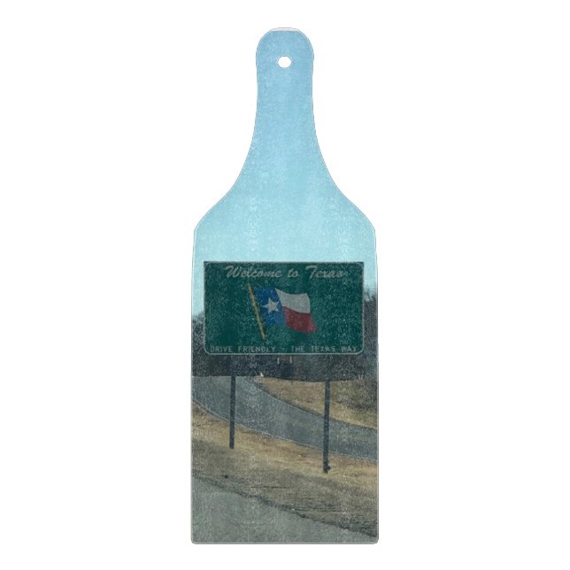 Welcome to Texas Cutting Board (Front)