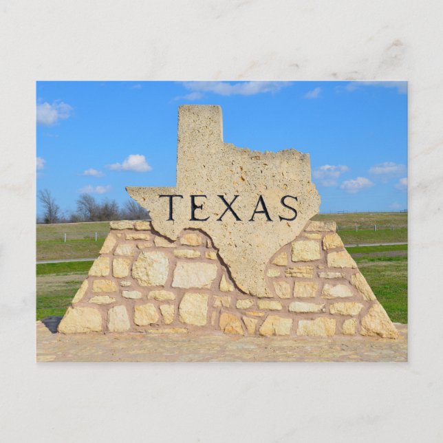 Welcome to Texas Postcard (Front)