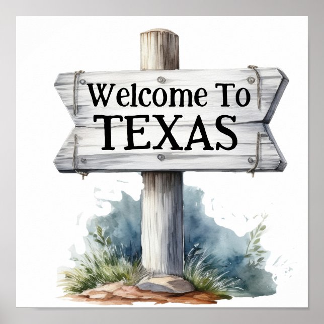 Welcome to Texas  Poster (Front)
