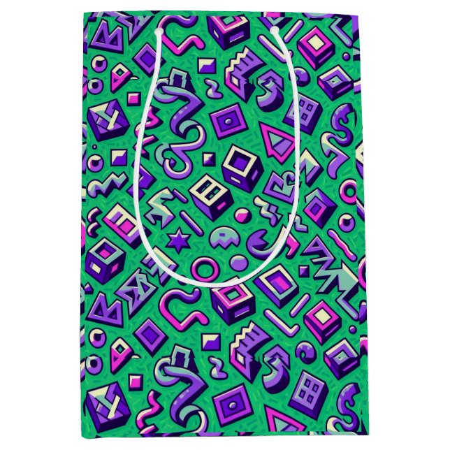 Welcome to the 90s medium gift bag (Front)