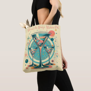 Welcome To The Atomic Martini Club Triple Play Tote Bag
